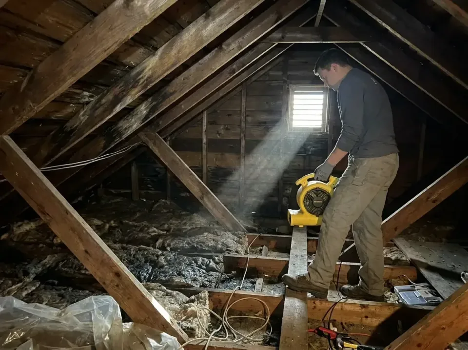 attic-water-damage-drying-proc-007 — frequently asked questions, Emergency Water Extraction & 24/7 Flood Response in Willoug…